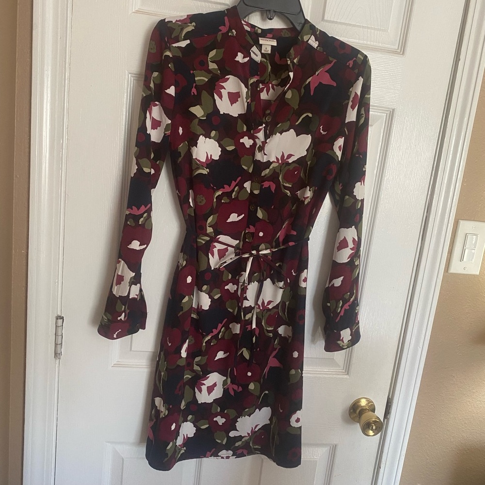 Sexy shirt dress with tie